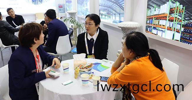 青島恩澤化工(gong)展會現場